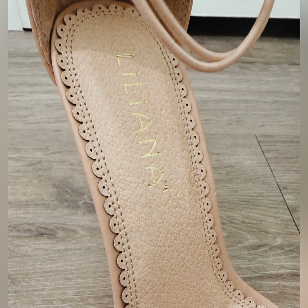 Liliana Nude Strappy Heels - Picture 3 of 9